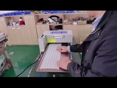 9 जोड़े 400 मिमी/एस स्टील पीसीबी Depaneling मशीन सीसा काटने