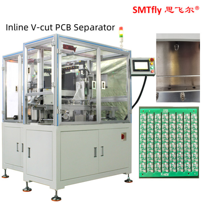 गुणवत्ता  On Line V Cut Depanel Machine Pneumatic 3.5mm V Cut PCB Separator Depaneling,PCB Depanelizer फैक्टरी