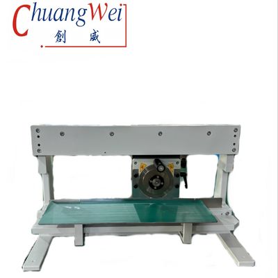 पीसीबी विभाजक मशीन मैनुअल वी-कटिंग सर्कल ब्लेड / रैखिक ब्लेड