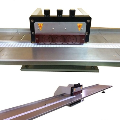 FR1 एलईडी ट्यूब पीसीबी Depanelizer पिज्जा कटर 100mm काटने लंबाई
