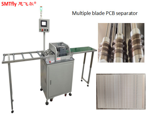220 मिमी / एस W10mm एल्यूमीनियम पीसीबी Depaneling मशीन / पीसीबी बोर्ड कटर