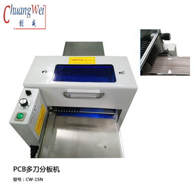 3.5Mm 110V मोटी अवसादन वी कट पीसीबी सेपरेटर 9 ब्लेड के जोड़े