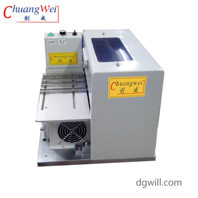 110V 400 मिमी / एस 9 जोड़े एल्यूमीनियम पीसीबी Depaneling कटर / एसएमडी पीसीबी मशीन