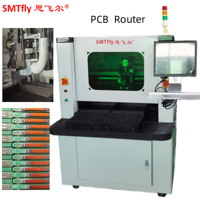 पीसीबी डिपेनेलर पीसीबी रूटिंग मशीन फ्रिलिंग जोड़ों के लिए FR4/CEM/MCPCB बोर्ड