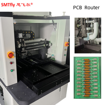 पीसीबी डिपेनेलर पीसीबी रूटिंग मशीन फ्रिलिंग जोड़ों के लिए FR4/CEM/MCPCB बोर्ड