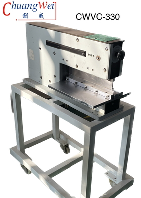2.5 मिमी मोटी बोर्डों के लिए Pneumatically Driven PCB V Cut Machine Depanelizer
