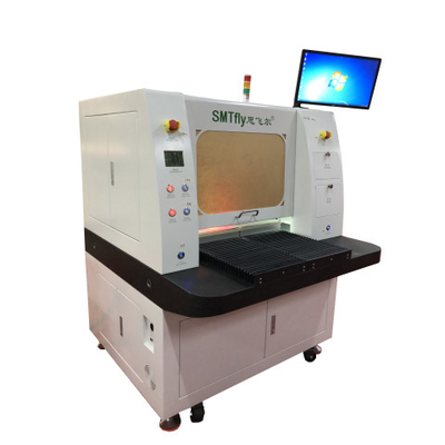 उच्च परिशुद्धता लेजर पीसीबी Depaneling मशीन 0.02mm काटने सटीकता 335mm