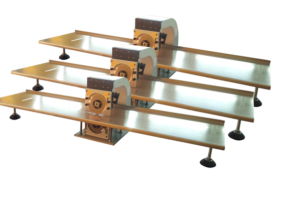 1.0-3.5 मिमी काटने मोटाई और 0-400 मिमी / सेकंड जुदाई गति पीसीबी Depanelizer