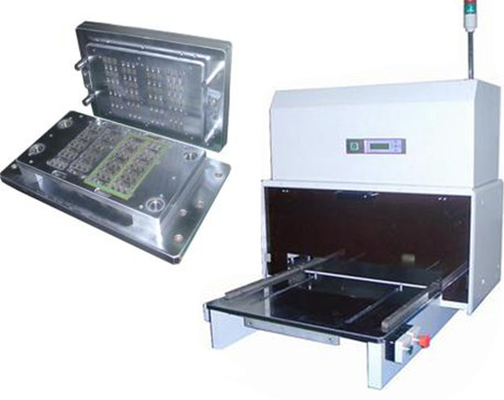 एसएमटी वायवीय अर्ध ऑटो औद्योगिक धातु छेद पीसीबी पंच मशीन 220V