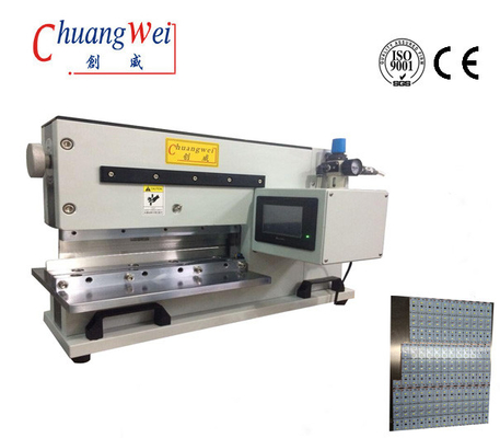 विभिन्न मोटाई और लंबाई के लिए अनुकूलन योग्य पीसीबी वी कट मशीन CWVC-450
