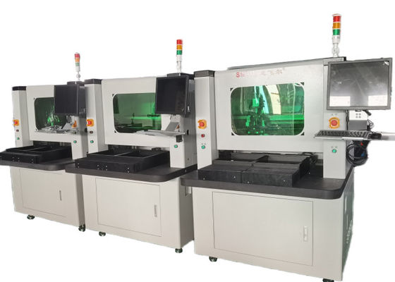 सीसीडी कैमरा संरेखण के साथ उच्च परिशुद्धता सीएनसी प्रोग्रामिंग पीसीबी राउटर मशीन