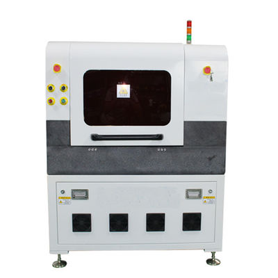 18W 355nm श्रीमती इनलाइन स्टेशनरी लेजर Depaneling मशीन तनाव मुक्त
