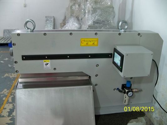 एलईडी फिटकिरी बोर्ड, पीसीबी गिलोटिन के लिए 10W L450mm मैक्स शीयरिंग PCB V कट मशीन