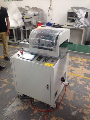 उच्च दक्षता के साथ एलईडी ट्यूब के लिए मल्टी-ब्लेड पीसीबी सेपरेटर, पीसीबी डिपेलिंग मशीन