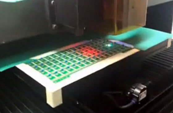 PCB Laser Cutting Machine PCB Depaneling with ±20 μm Precision for FR4 PCB Boards