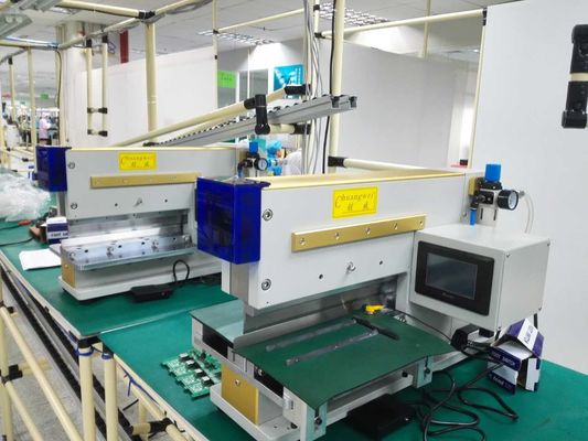 पीसीबी Depaneling VCut मशीन पासवर्ड सुरक्षा 110V 220V