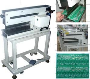 Pcb असेंबली के लिए वायवीय PCB Depanelizer, CWVC-330 PCB V कट सेपरेटर
