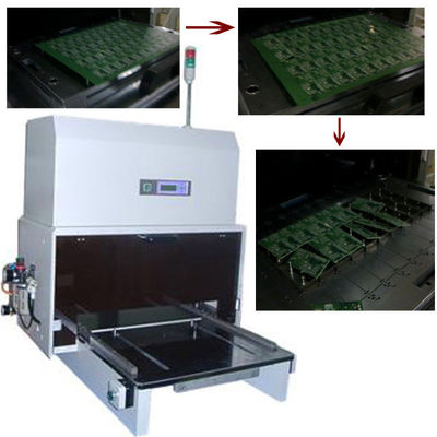 सीई 0.7MPa W880mm एल्यूमिनियम पीसीबी पंचिंग मशीन स्वचालित मुद्रांकन: