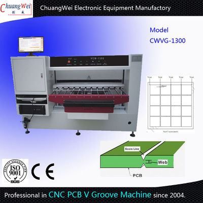 3.0KW PCB डिपानेलिंग राउटर मशीन, 5kg / Cm2 Pcb रूटिंग मशीन