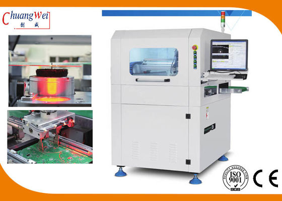 ईएसडी मॉनिटरिंग पीसीबी डिपेंलिंग राउटर मशीन 60000RPM स्पिंडल